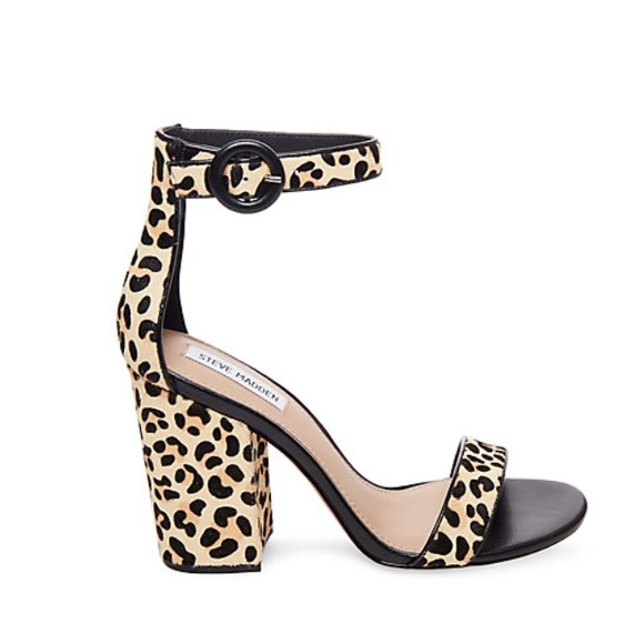 Steve Madden Friday-L Cheetah/Leopard print heel - Picture 4 of 4